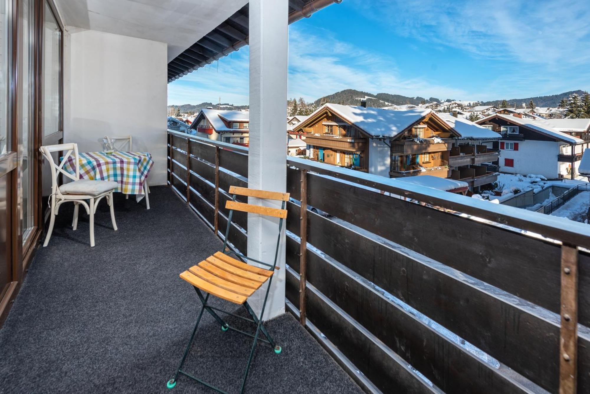 Alpengloeckchen Zentral Fuer 6 Apartment Oberstaufen Luaran gambar